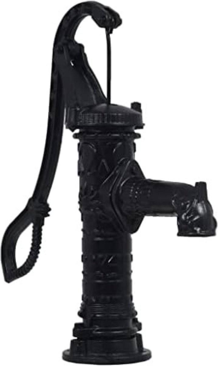 Nostalgic black hand pump